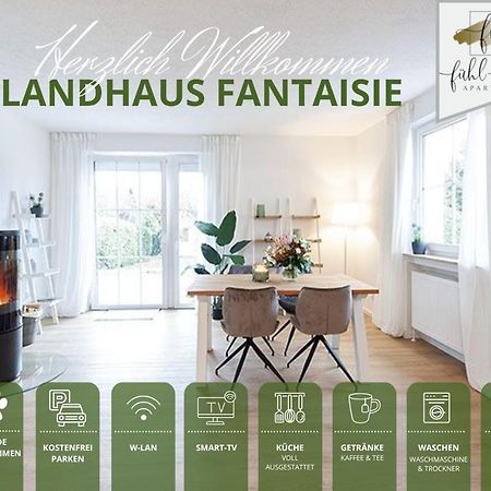 Ferienhaus Fantaisie - Wohnen Nahe Schlosspark -Stadtgrenze Bayreuth Fuer 1-5 Pers, Hunde Willkommen, Voll Eingezaeunt Eckersdorf Exterior photo
