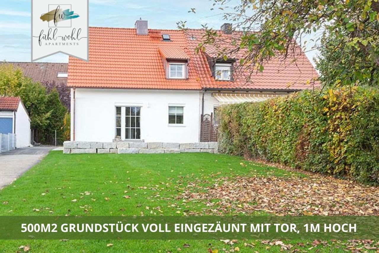 Ferienhaus Fantaisie - Wohnen Nahe Schlosspark -Stadtgrenze Bayreuth Fuer 1-5 Pers, Hunde Willkommen, Voll Eingezaeunt Eckersdorf Exterior photo